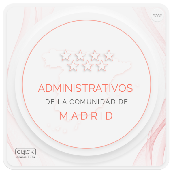 ADMINISTRATIVO DE LA COMUNIDAD DE MADRID