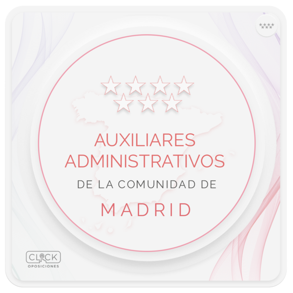 AUXILIAR ADMINISTRATIVO DE LA COMUNIDAD DE MADRID