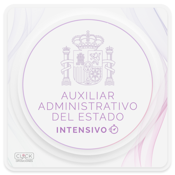 INTENSIVO - AUXILIAR ADMINISTRATIVO DEL ESTADO 2026