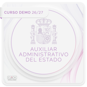 DEMO - AUXILIAR ADMINISTRATIVO DEL ESTADO